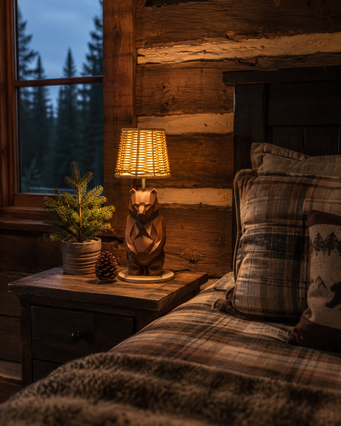 Bear Wireless Touch Lamp