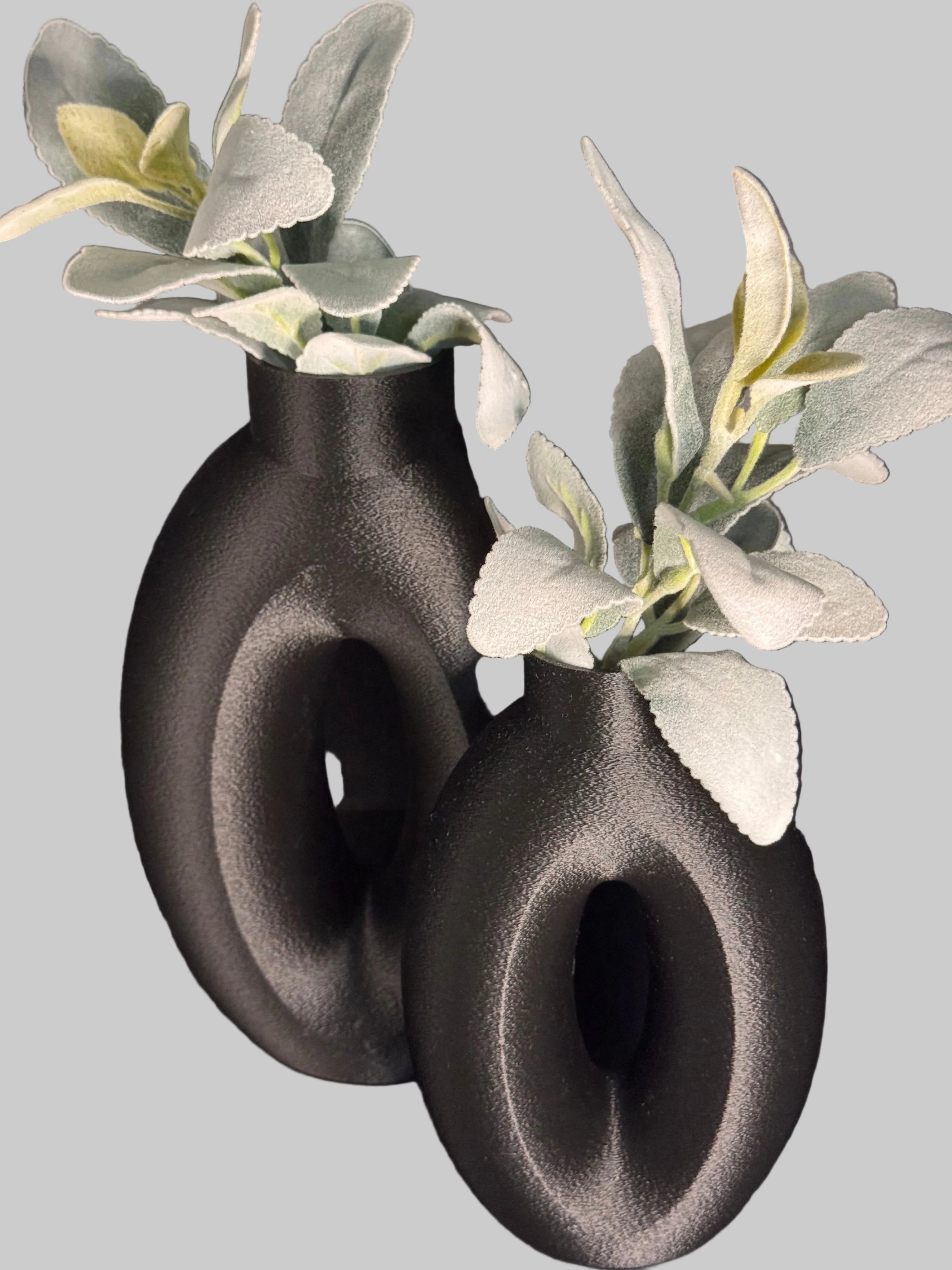 Oval Modern Vase Set